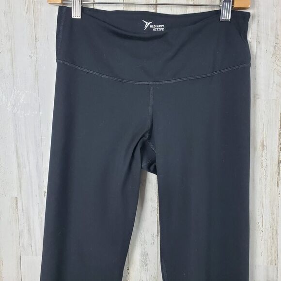 Old Navy Active Leggings Black Pink Size Medium - Picture 5 of 6